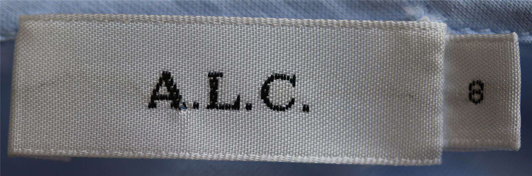 A.L.C. BRIELLE ONE SHOULDER RUFFLED TOP US 8 UK 12 - Image 6