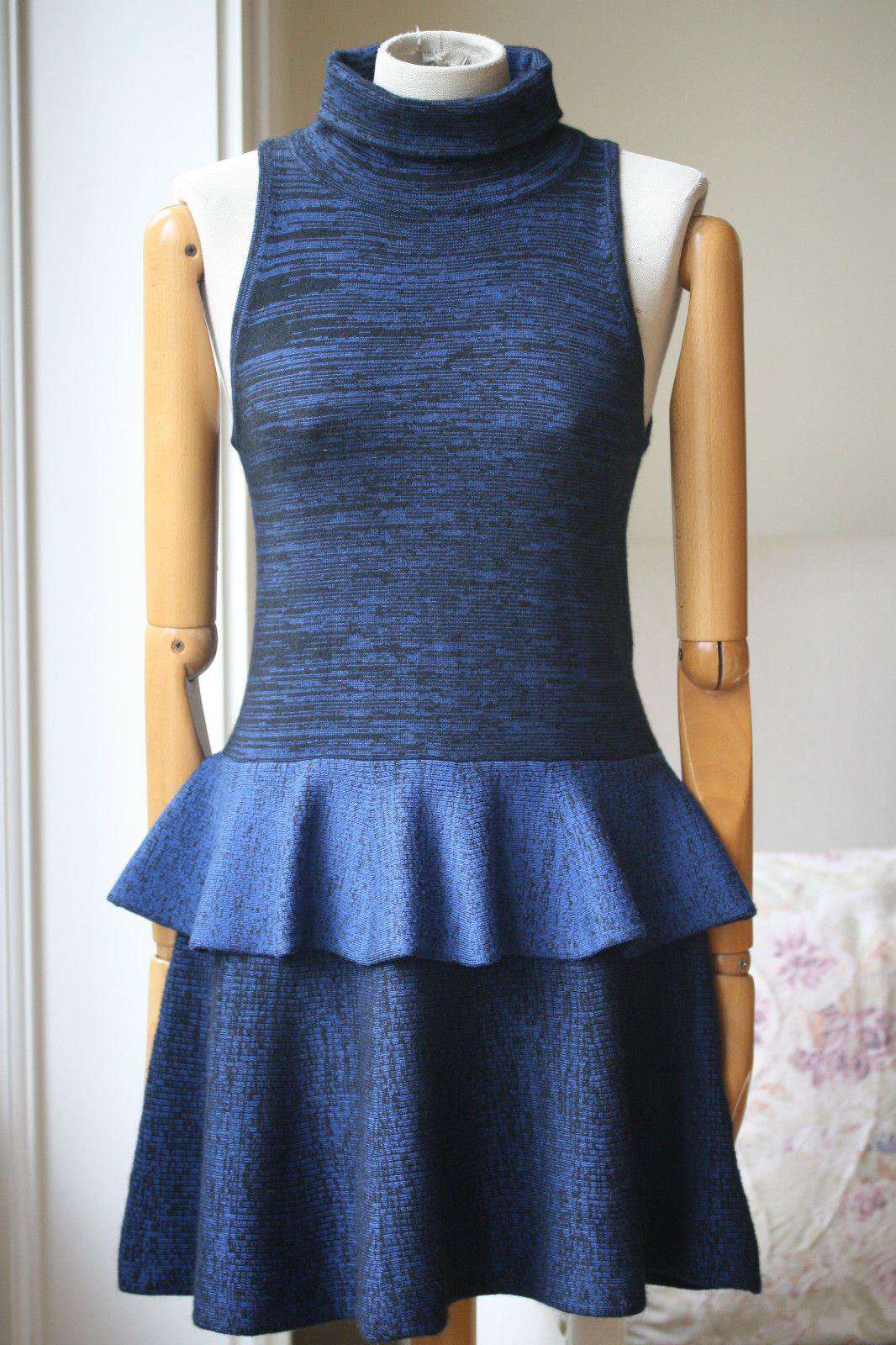 A.L.C. DAPHNE PEPLUM DRESS MEDIUM - Image 6