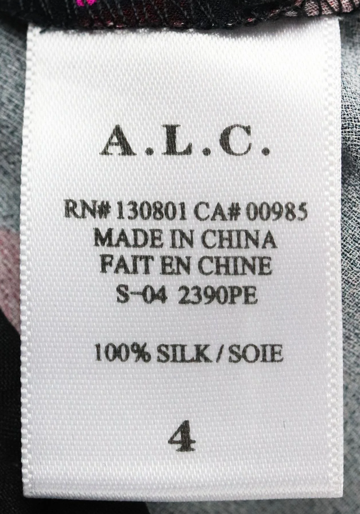 A.L.C. FLORAL PRINT SILK CREPE SHORTS US 4 UK 8 - Image 6