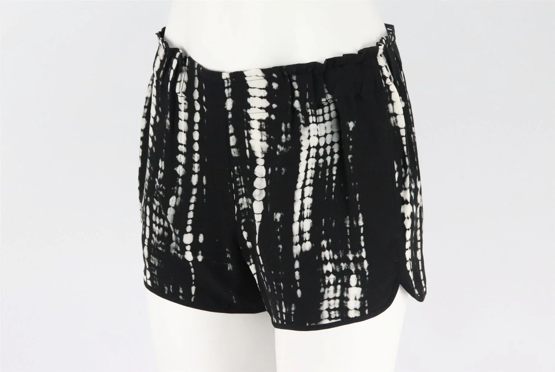 A.L.C. TIE DYED SILK SHORTS US 2 UK 6 - Image 3