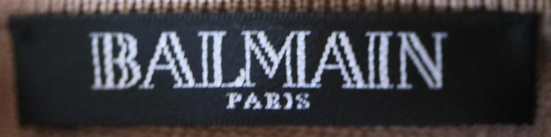 BALMAIN RUFFLED STRETCH JERSEY BODYSUIT FR 38 UK 10 - Image 5