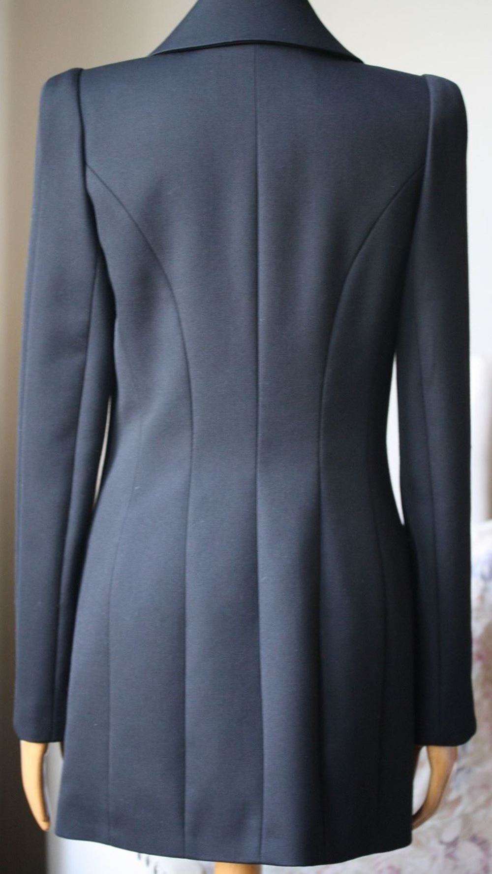 BARBARA BUI CLASSIC WOOL BLAZER JACKET FR 40 UK 12 - Image 3