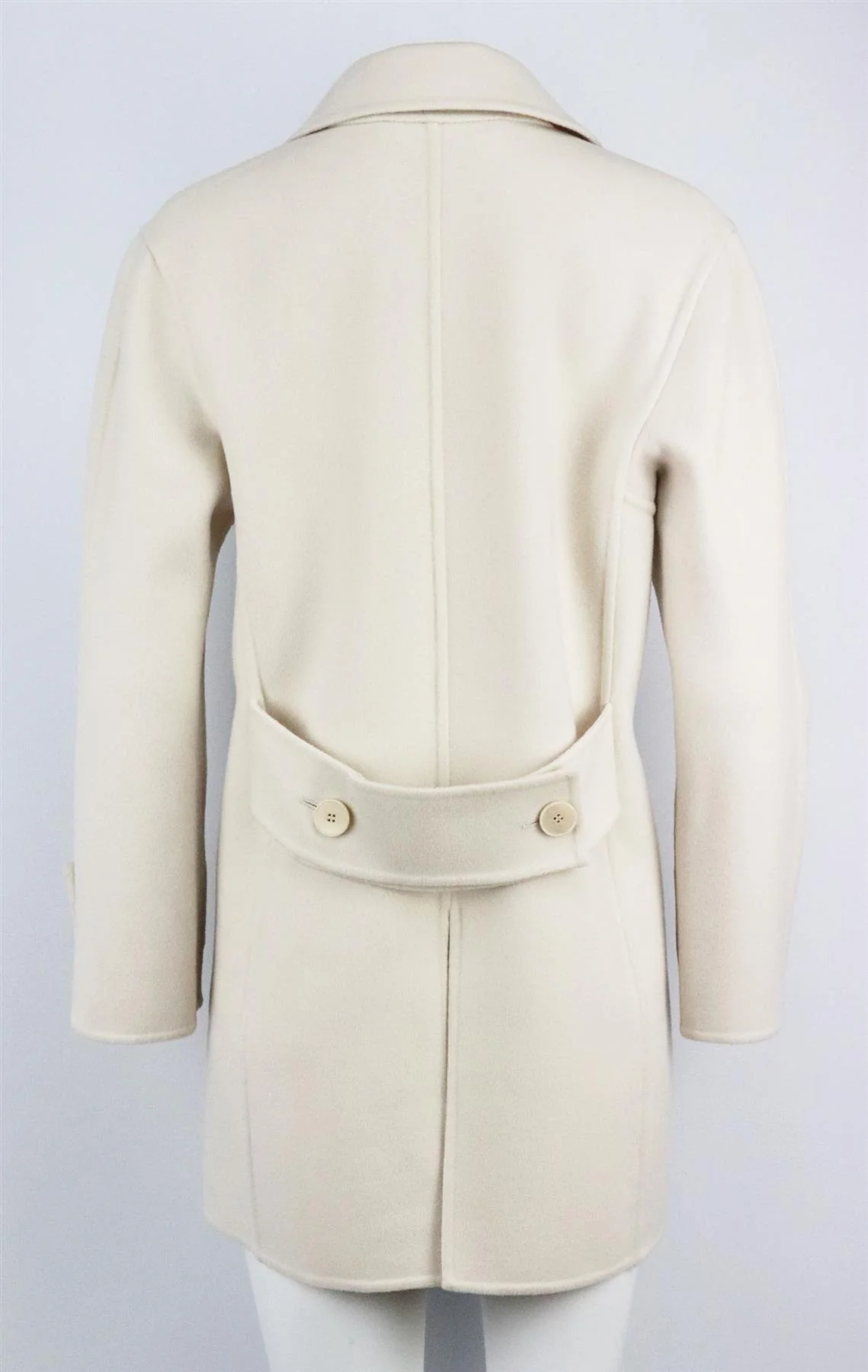 BARBARA BUI OVERSIZED DOUBLED BREASTED WOOL COAT UK 8 - Image 4