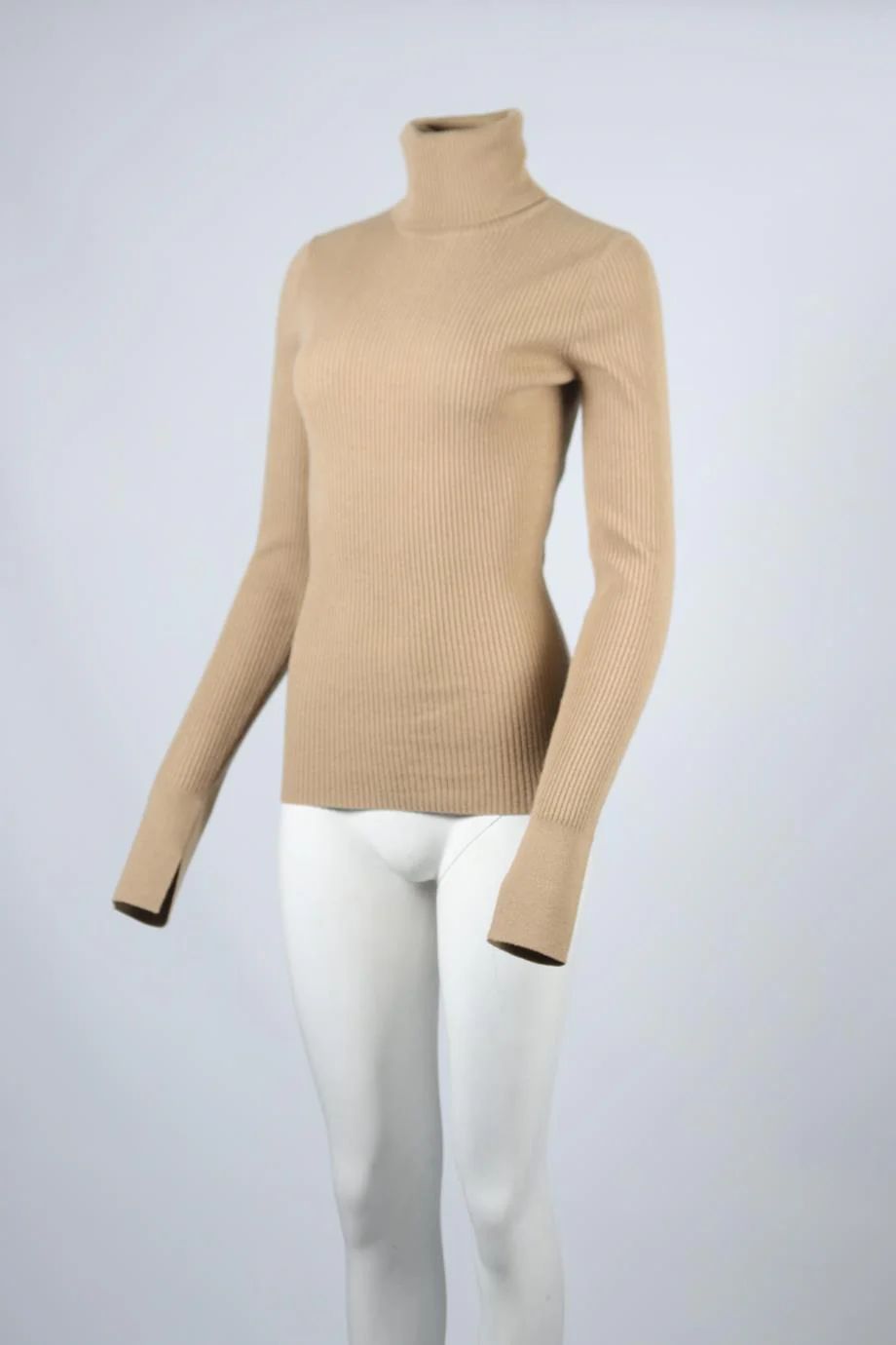 BARBARA BUI WOOL AND CASHMERE BLEND TUTRLENECK SWEATER LARGE - Image 3