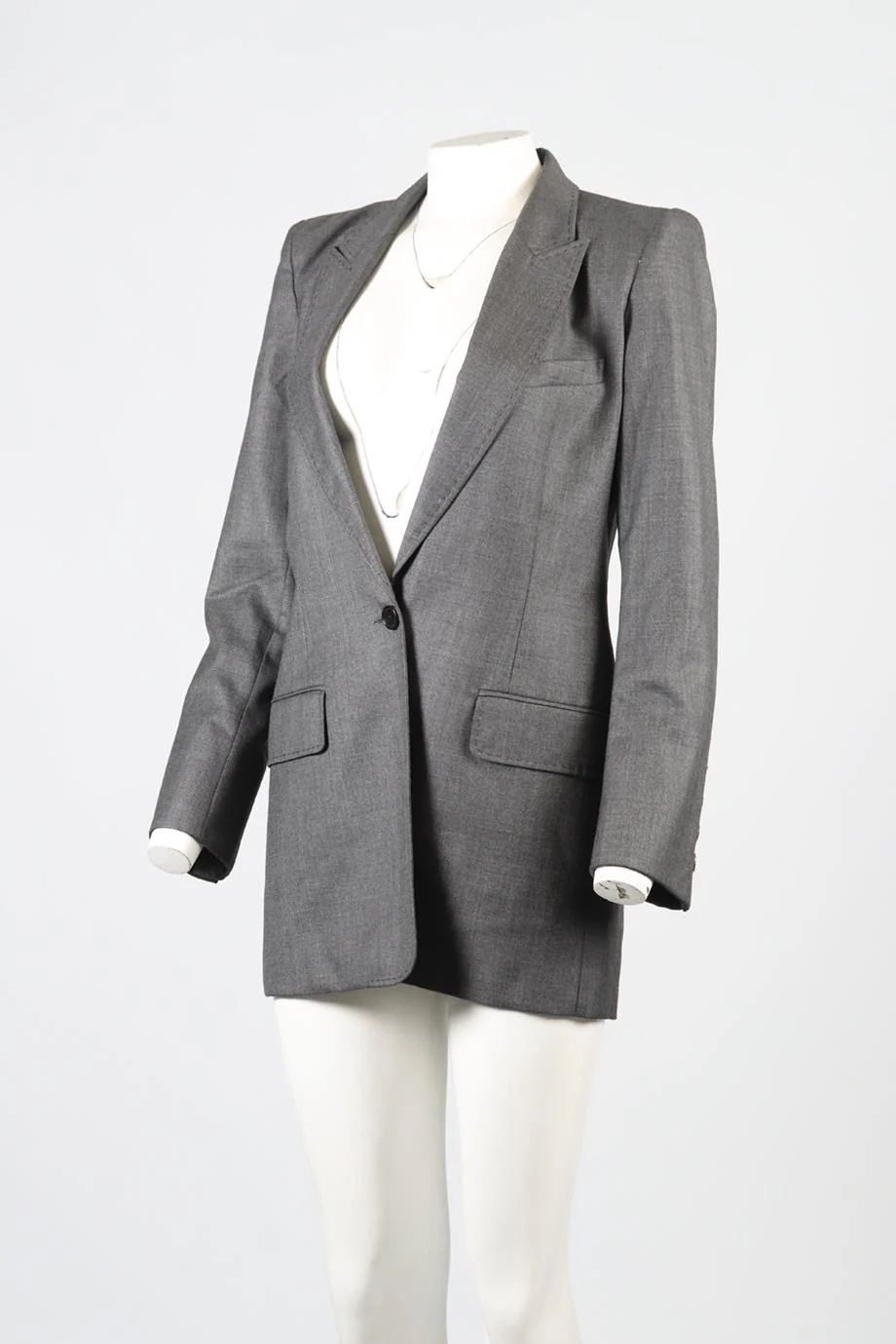 BARBARA BUI WOOL BLAZER FR 40 UK 12 - Image 3
