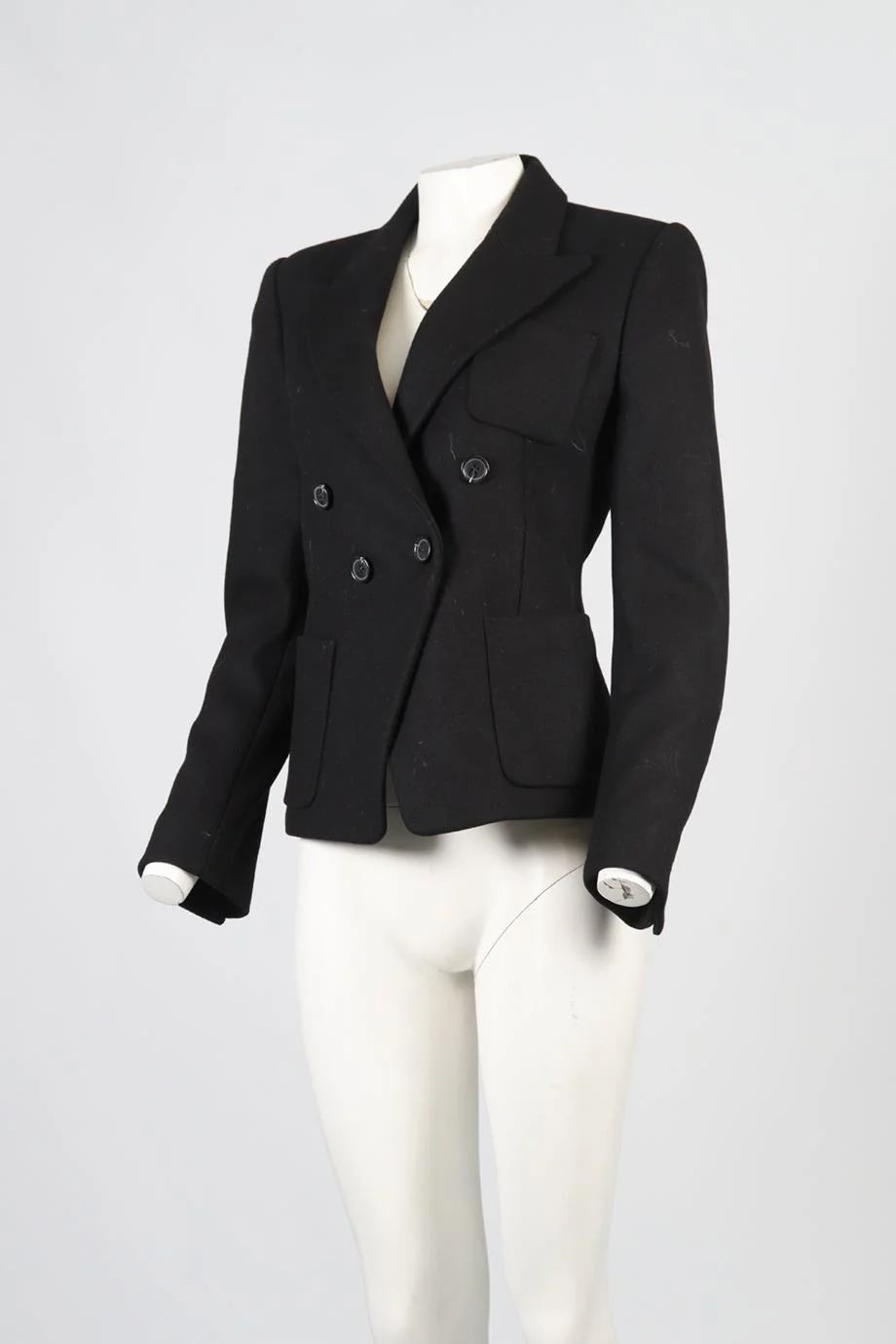BARBARA BUI WOOL BLEND BLAZER LARGE - Image 3
