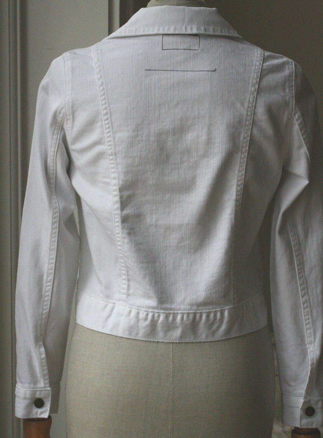 CURRENT/ELLIOTT THE SNAP JACKET IN SUGAR 1 UK 8 - Image 10