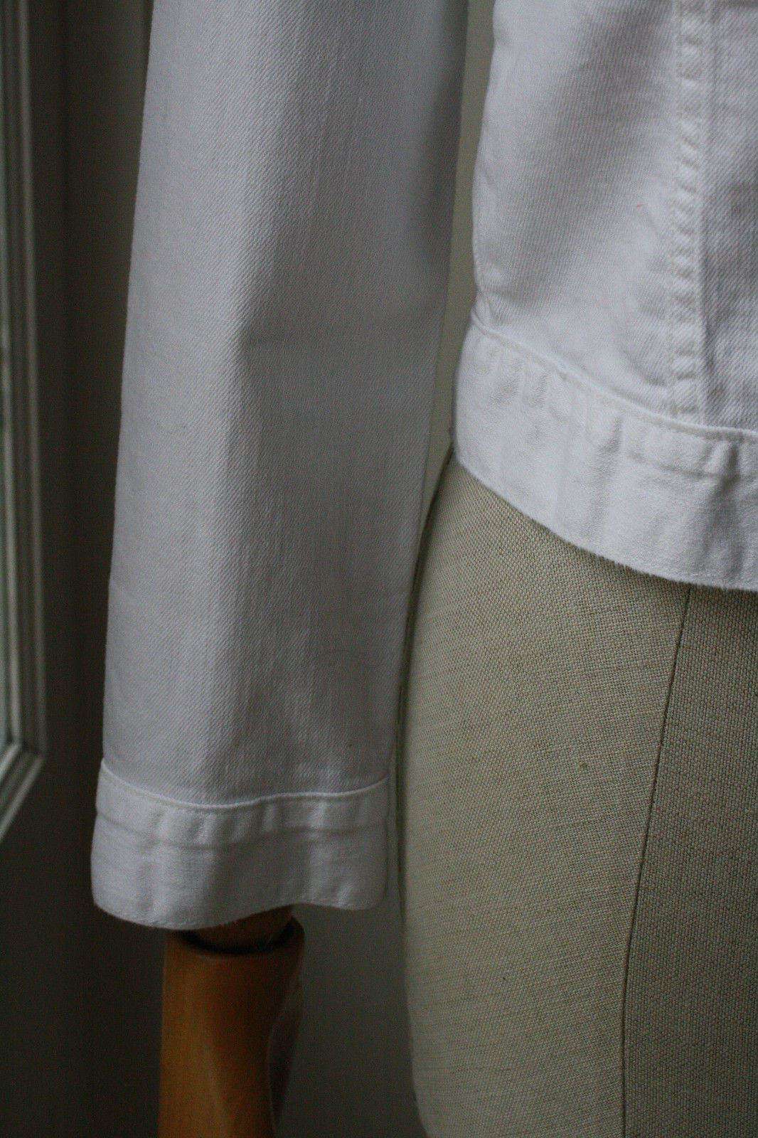 CURRENT/ELLIOTT THE SNAP JACKET IN SUGAR 1 UK 8 - Image 7