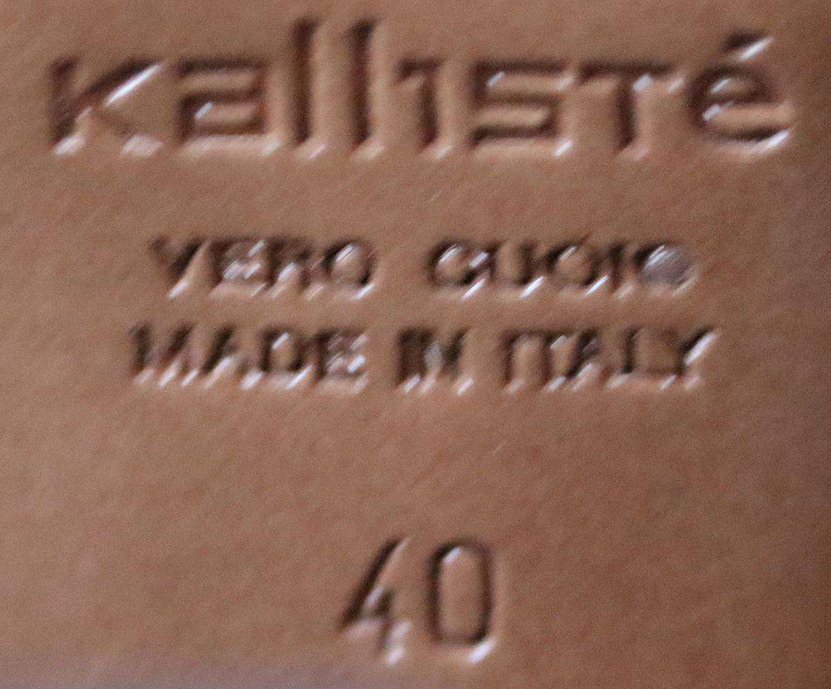 KALLISTE SUEDE ANKLE STRAP CUTOUT HEELS EU 40 UK 7 US 10 - Image 5