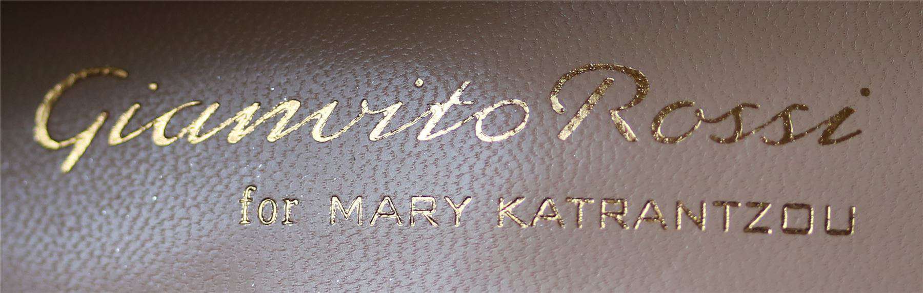 MARY KATRANTZOU + GIANVITO ROSSI LISA PONKER SATIN PUMPS EU 41 UK 8 US 11 - Image 6