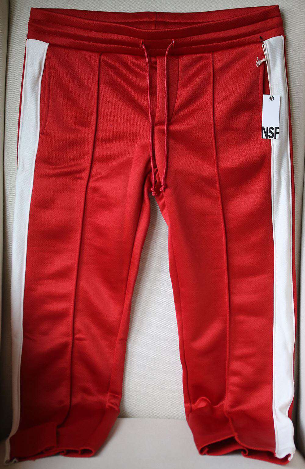 NSF ROBIN STRIPE TRACK PANTS LARGE - Image 3