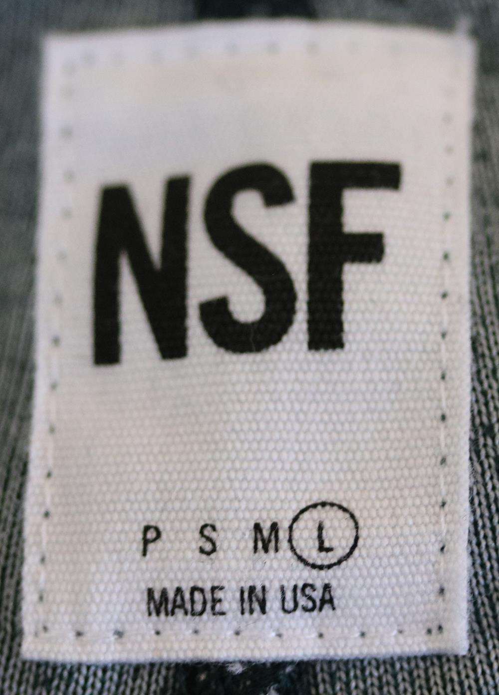 NSF SAYDE VELVET SWEATPANTS LARGE - Image 5