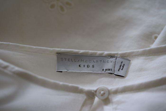 STELLA MCCARTNEY KIDS GIRLS IVORY ALBERTA DRESS 4 YEARS - Image 5