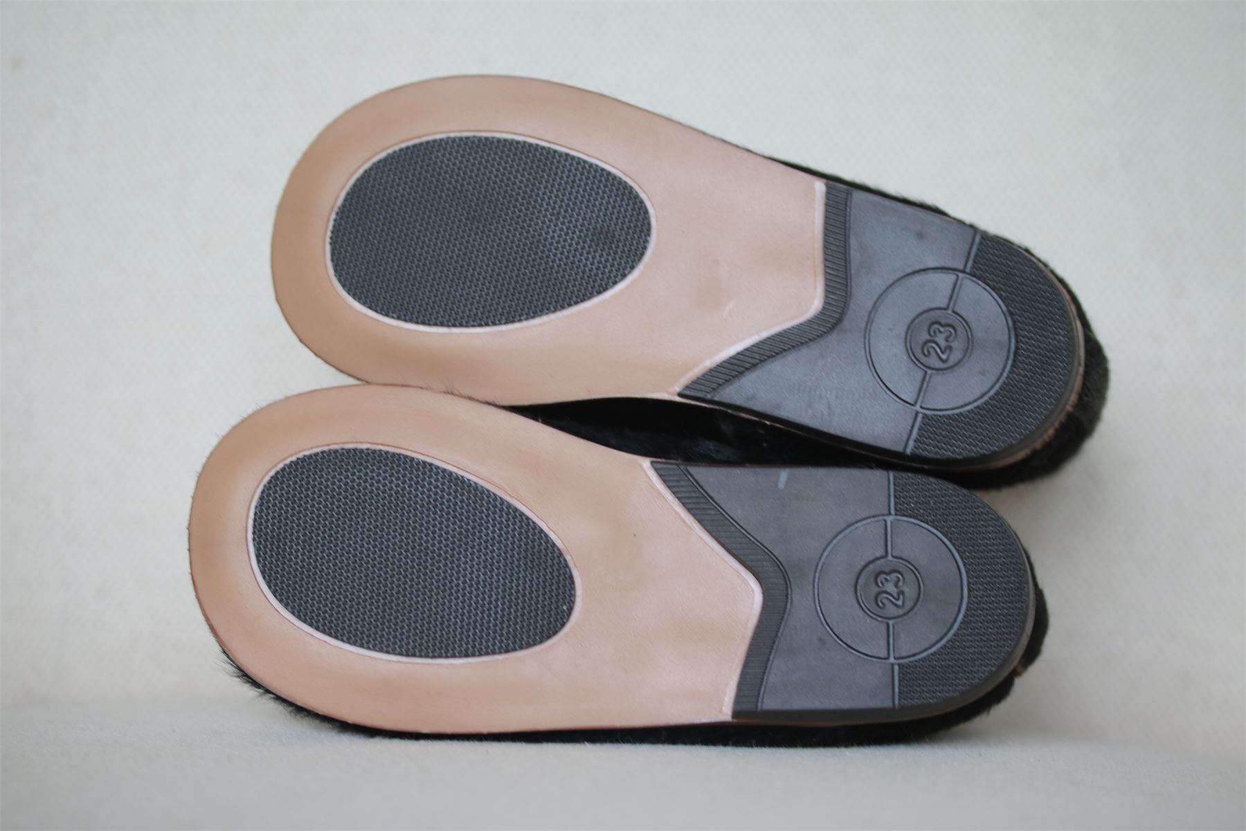 TARTINE ET CHOCOLAT GIRLS BLACK HAIR ANKLE BOOTS EU 23 UK 6 - Image 4