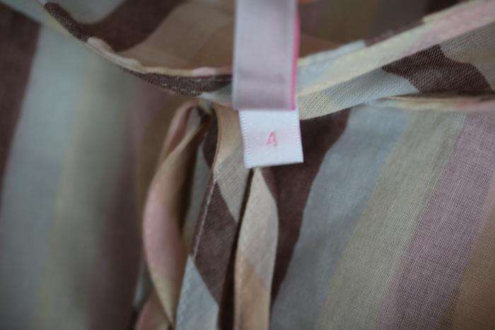 ZIMMERMANN GIRLS JASPER STRIPE KAFTAN DRESS 4 YEARS - Image 4